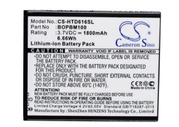 Battery Replacement HTC 701701000951 BOPBM100 for D616d D616h - 1