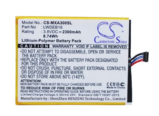 Replacement Battery Micromax LWDEB16 for A300 Canvas Gold - 1