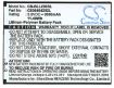 Battery Replacement Blu C836404292L for L290U Life 8 XL - 5