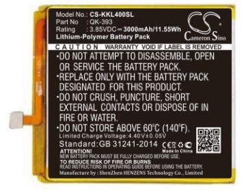 Battery Replacement Qiku QK-393 for 1503-A01 1503-A02 - 1