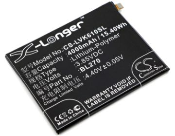Lenovo BL270 Battery Replacement for K6 NOTE (2016) Vibe K6 Plus - 1