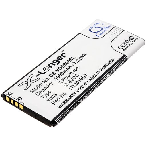 TCL TLI019D7 Battery Replacement for 5033A 5033D - 1