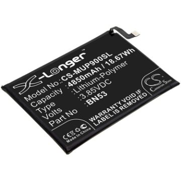 Battery Replacement Redmi BN53 for M2003J6B1I M2003J6B2G - 1