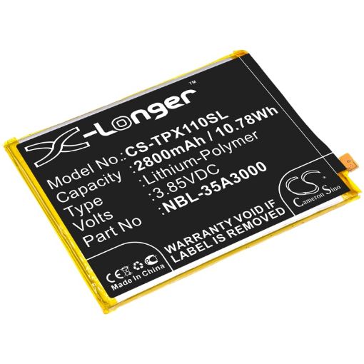 Neffos NBL-35A3000 Battery Replacement for TP903A X1 Max - 1