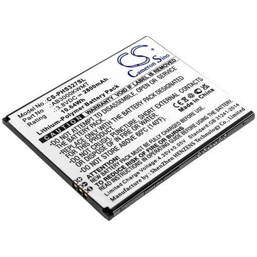 Philips AB3000KWMT Battery Replacement for CTS327 Xenium S327 - 1