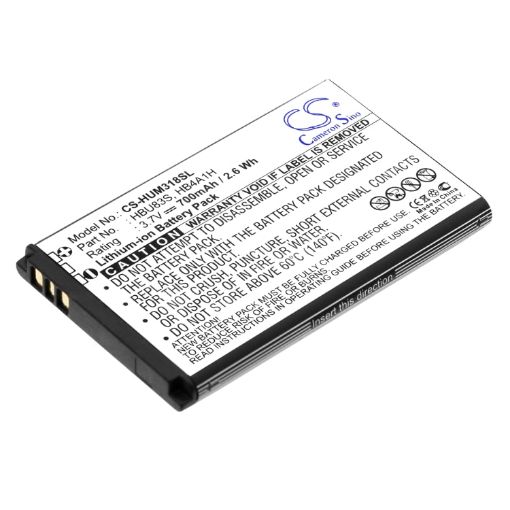 AT&T HB4A1H HBU83S Battery Replacement for GoPhone U2800A - 1
