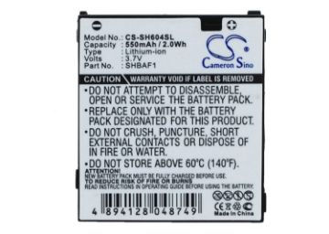 Sharp SHBAF1 Battery Replacement for V604SH - 1