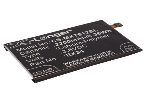 Replacement Battery for Motorola EX34 SNN5923 SNN5923A SNN5923B - 1