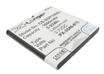 Replacement Battery for Simvalley PX-3546 SP-100 - 1