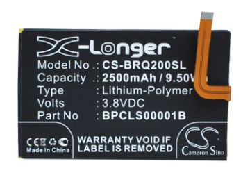 Battery Replacement Blackberry 1ICP4/59/93 BPCLS00001B for Classic 4G - 1