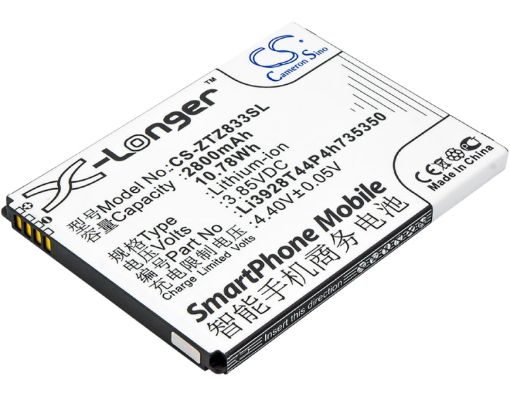 ZTE Li3928T44P4h735350 Battery Replacement for Avid Trio Q802T - 1