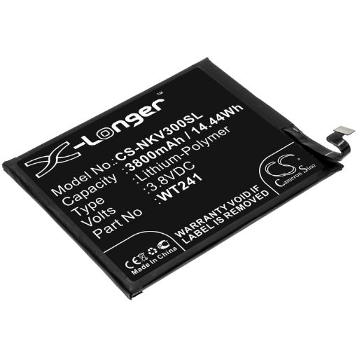 Replacement Battery Nokia WT241 for TA-1153 - 1