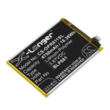 Oppo BLP881 Battery Replacement for Reno 4SE & 5K - 1