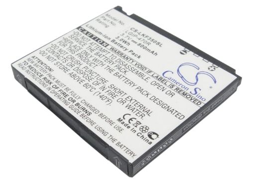 LG LGIP-470R SBPL0096501 SBPL0096502 Battery Replacement for KF350 Ice Cream - 1