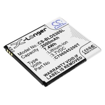 Replacement Battery for Explay Fresh - 1