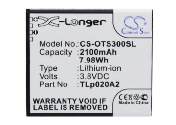 Alcatel TLi020A1 TLp020A2 Battery Replacement for 5065W-2DALUS2 One Touch POP S3 - 1