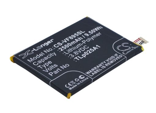 Battery Replacement Vodafone TLp025A1 for Smart Prime 6 VF-895 - 1