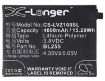 Lenovo BL255 Battery Replacement for Z1221 Z1221 DUAL SIM - 5