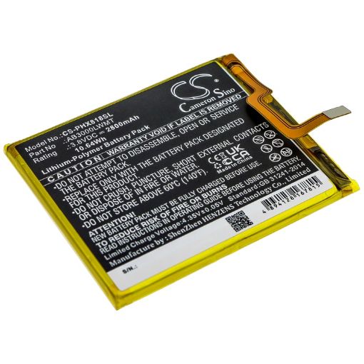 Picture of Battery Replacement Philips AB3000LWMT for Xenium X818