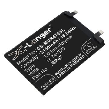 Xiaomi BP47 Battery Replacement for 21091116UC 21091116UG - 1