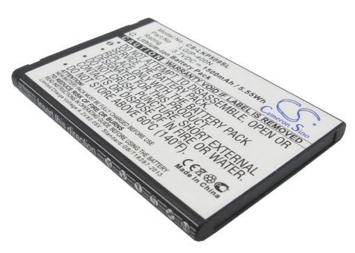 Battery Replacement LG LGIP-400N LGIP-400V SBPL0102301 SBPL0102302 for LS670 LW690 - 1