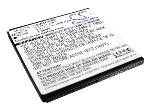 Battery Replacement Acer AE415550 1S1P JD-201202-JLNP-C8-001 KT.0010J.001 - 1