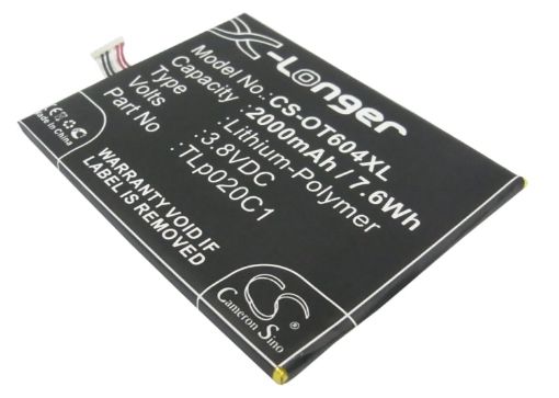 Alcatel CAC2000012C2 TLp020C1 TLp020C2 Battery Replacement for One Touch Idol 2 - 1
