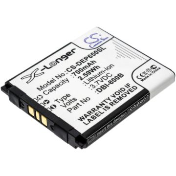 Doro DBI-800B DBI-800C Battery Replacement for Liberto 650 Secure 580 - 1