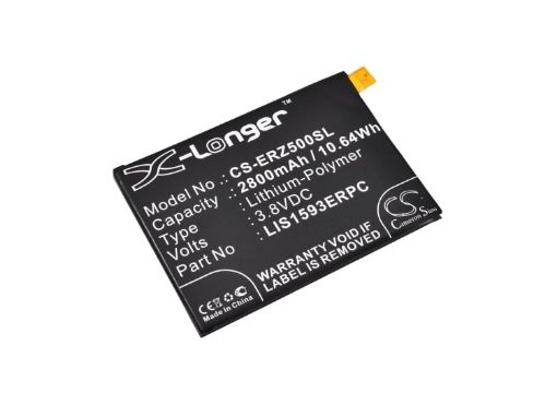 Battery Replacement Sony Ericsson 1294-1249 LIS1593ERPC for E6603 E6633 - 1