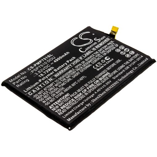 Battery Replacement Prestigio PSP7510 DOU for Muze C7 Duo - 1
