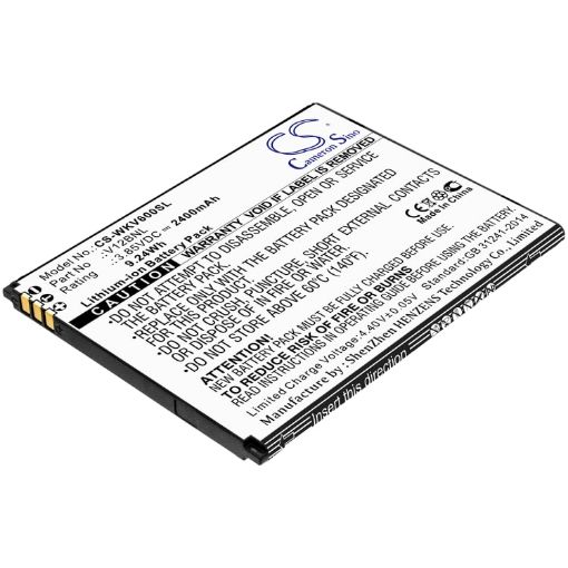 Battery Replacement Wiko V12BNL W-V600 for Harry 2 Tommy 3 plus - 1