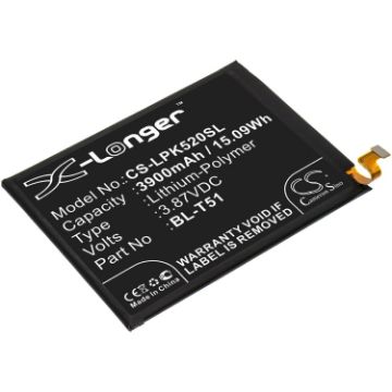 LG BL-T51 Battery Replacement for K420 K420BMW - 1