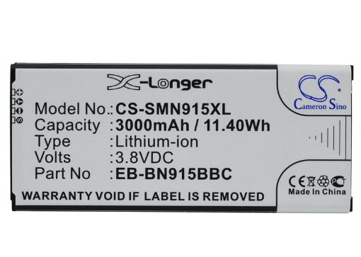 Samsung EB-BN915BBC EB-BN915BBE EB-BN915BBK Battery Replacement for Galaxy Note Edge 4G - 1