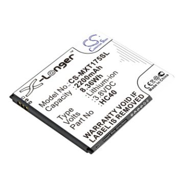 Motorola HC40 Battery Replacement for M2998 M2C63 - 1