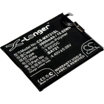 Meizu BA721 Battery Replacement for M5 Note Global Dual SIM - 1