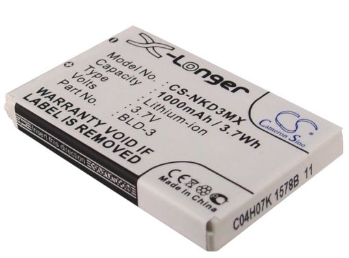 Nokia BLD-3 Battery Replacement for 2100 3200 - 1