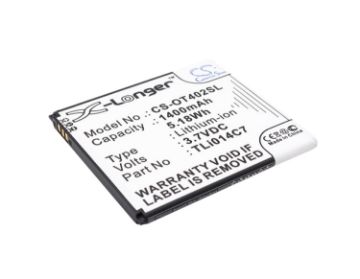 Alcatel TLi014C7 TLP020A2 Battery Replacement for One Touch Pixi First OT-4024 - 1