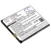 Philips AB3300BWMC Battery Replacement for W8555 W8560 - 1