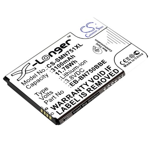 Samsung EB-BN750BBC EB-BN750BBE Battery Replacement for Galaxy Note 3 Mini Neo - 1