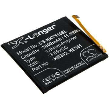 Battery Replacement Nokia HE342 HE361 for 5.1 Plus & 6.1 Plus - 1