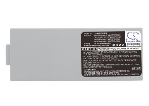 Battery Replacement Targa 4416700000051 CGR18650HG2 OP-570-75102 for 7321 - 1