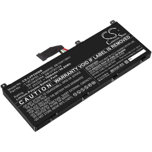 Lenovo Battery Replacement L18C6P90 L18M6P90 SB10K97664 for Thinkpad P53 20qna00tcd - 1