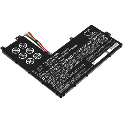 Battery Replacement Acer AC17B8K KT.0040G.012 for SF315-52G-51HV SF315-52G-55EW - 1