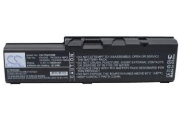 Replacement Battery for Toshiba PA3383 PA3383U-1BAS PA3383U-1BRS Satellite A70 - 1