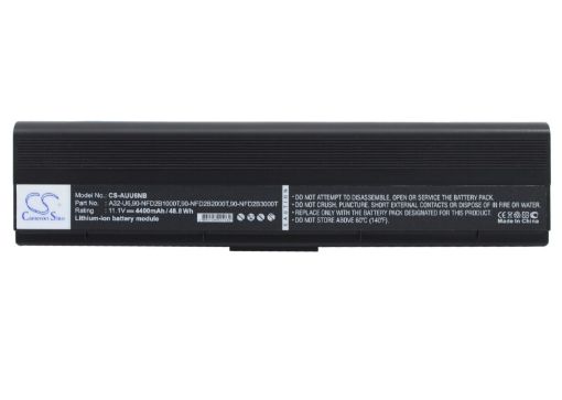 Battery Replacement Asus 90-ND81B1000T 90-ND81B2000T 90-ND81B3000T A32-U6 for Lamborghini VX3 U6 - 1