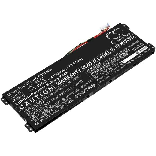 Battery Replacement Acer AP19D5P for Conceptd 3 Cn315-71-72j3 & Cn315-71-74uw - 1