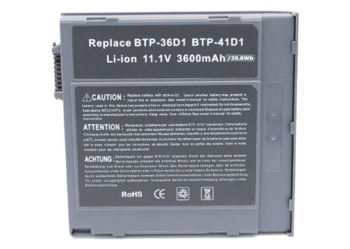 Picture of Battery Replacement Acer 60.45H03.011 BTP41D1 BTP-41D1 for TravelMate 350 TravelMate 351