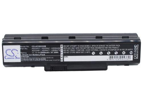 Battery Replacement for Acer AS09A31 AS09A41 AS09A56 AS09A61 AS09A71 AS09A73 AS09A75 AS09A90 ASO9A31 ASO9A41 - 1
