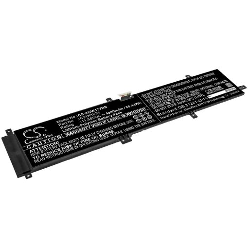 Battery Replacement Asus 0B200-03360200 0B200-03360300 C31N1834 for ProArt StudioBook 17 - 1