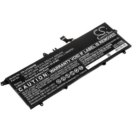 Battery Replacement Lenovo 02DL013 02DL014 02DL015 3ICP5/88/73 for ThinkPad T490s - 1